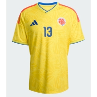 Camiseta Colombia Yerry Mina #13 Primera Equipación Replica Mundial 2026 mangas cortas